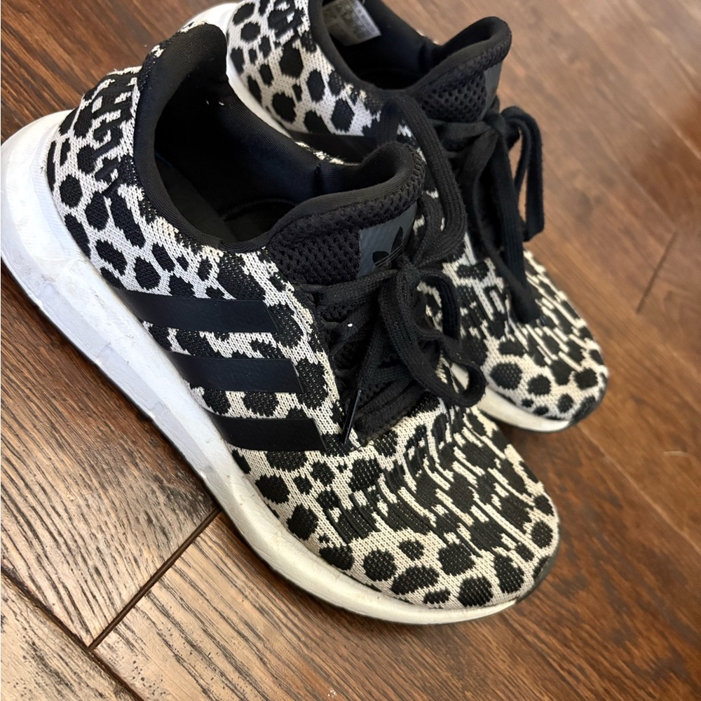 Adidas Monochrome Spotted Sneakers